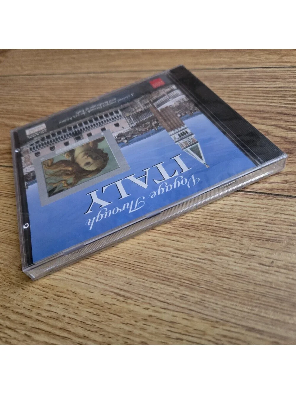 VERY RARE: VOYAGE THROUGH ITALY [Vintage PC GAME 1994] (CD-ROM EMME WINDOWS 3.1)